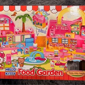 Sanrio Hello Kitty Food Garden Playset - Pink and Yellow